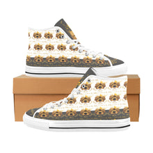 #Rossolini1# PAK White/Asphalt Tongue Vancouver H Men's Canvas Shoes (1013-1)