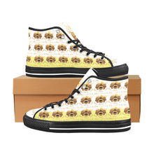 #Rossolini1# PAK White/Yellow Black Bottom Vancouver H Men's Canvas Shoes (1013-1)