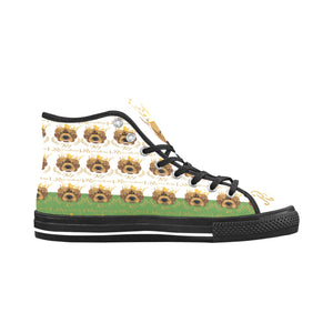#Rossolini1# PAK White/Green Black Bottom Vancouver H Men's Canvas Shoes (1013-1)