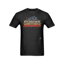 #Rossolini1# Injustice Anywhere Is A Threat To Justice Everywhere Panther - Black T-Shirt