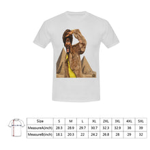#Rossolini1# Playa with Pyramid background  - White T-Shirt