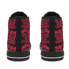 #Rossolini1# Black Lives Matter 9s WT Red Fist Black Bottom Women's Shoes
