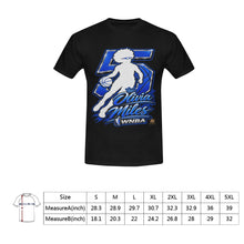 #Rossolini1# Olivia - Blue Color - Black T-Shirt