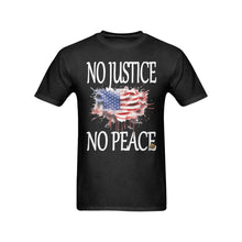#Rossolini1# No Justice No Peace Flag Black