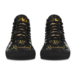 #Rossolini1# AK1 Black Bottom 3 Vancouver H Women's Canvas Shoes (1013-1)