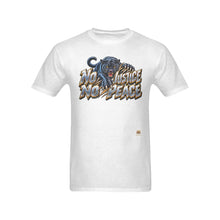 #Rossolini1# No Justice No Peace Panther - White T-Shirt