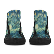 #Rossolini1# Starry 1889 Original Black Bottom Women's Shoes (Art)