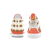 #Rossolini1# PAK White/Pantone Tongue Vancouver H Women's Canvas Shoes (1013-1)