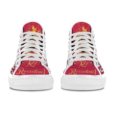 #Rossolini1# KC Team PAK White/Red White Bottom Vancouver H Women's Canvas Shoes (1013-1)