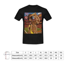 #Rossolini1# Playa Chiefs Stadium Background - Black T-Shirt
