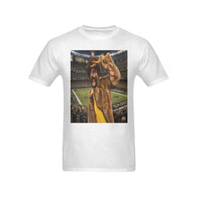 #Rossolini1# Playa  Saints Stadium Background - White T-Shirt