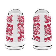 #Rossolini1# Black Lives Matter 9s BT Red Fist White Bottom Men's Shoes