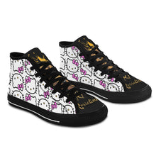 #Rossolini1# Kitty 1 Black Bottom - White - Black Tongue Men's Shoes