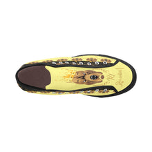 #Rossolini1# PAK Black/Yellow Tongue Black Bottom Vancouver H Men's Canvas Shoes (1013-1)
