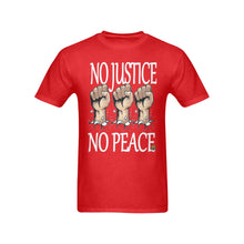 #Rossolini1# No Justice No Peace Red T-Shirt