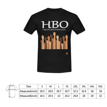 #Rossolini1# HBO Fist - Black Men's T-Shirt