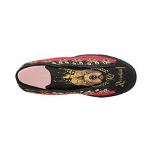#Rossolini1# PAK Black/Red Black Bottom 2 Vancouver H Women's Canvas Shoes (1013-1)