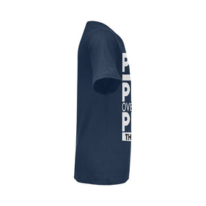 #Rossolini1# Pray On It Navy Blue T-Shirt