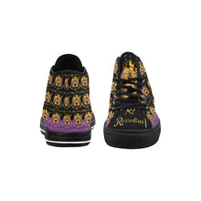 #Rossolini1# PAK Black/Purple Black Bottom 2 Vancouver H Men's Canvas Shoes (1013-1)