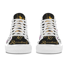 #Rossolini1# Kitty 1 White Bottom - Black Tongue Women's Shoes