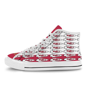 #Rossolini1# KC Team PAK White/Red White Bottom Vancouver H Men's Canvas Shoes (1013-1)