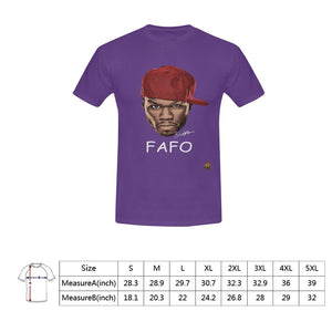 #Rossolini1# 50 FAFO Purple T-Shirt