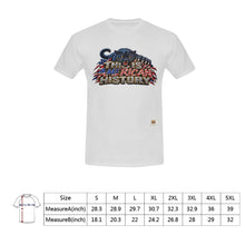 #Rossolini1# This Is American History - White T-Shirt