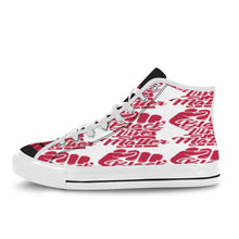 #Rossolini1# Black Lives Matter 9s BT Red Fist White Bottom Men's Shoes