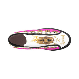 #Rossolini1# PAK White/Hot Pink Black Bottom Vancouver H Men's Canvas Shoes (1013-1)