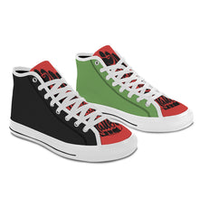 #Rossolini1# Black Lives Matter B/R/G White Bottom Women's Shoes
