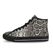 #Rossolini1# Snake Skin 2 Original Black Bottom Women's Shoes (Art)