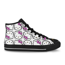 #Rossolini1# Kitty 1 Black Bottom - White - Black Tongue Women's Shoes