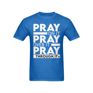 #Rossolini1# Pray On It Blue T-Shirt