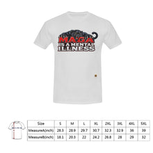 #Rossolini1# MAGA Is A Mental Illness Panther - White T-Shirt