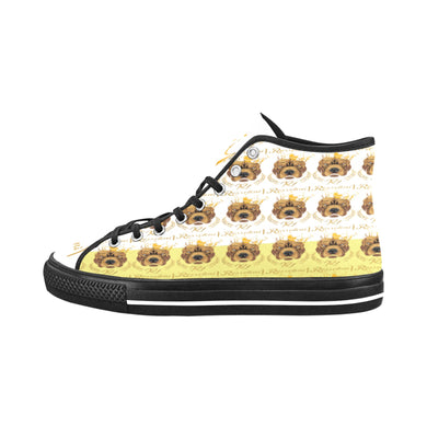 #Rossolini1# PAK White/Yellow Black Bottom Vancouver H Men's Canvas Shoes (1013-1)