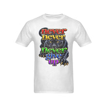 #Rossolini1# Never Never Never Give Up Panther - White T-Shirt