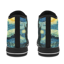 #Rossolini1# Starry 1889 Black Bottom  Men's Shoes (Art)