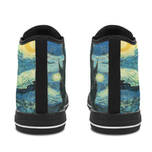 #Rossolini1# Starry 1889 Black Bottom Women's Shoes (Art)