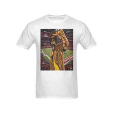 #Rossolini1# Playa Cardinals Stadium Background - White T-Shirt