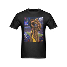 #Rossolini1# Playa  Bills Stadium Background - Black T-Shirt