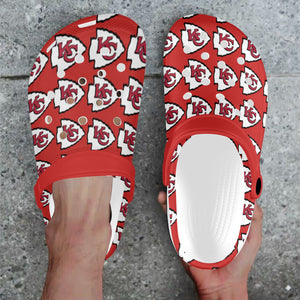 #Rossolini1# Team Red Custom Print Foam Crocs for Adults
