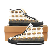 #Rossolini1# PAK White/Asphalt Black Bottom Vancouver H Men's Canvas Shoes (1013-1)