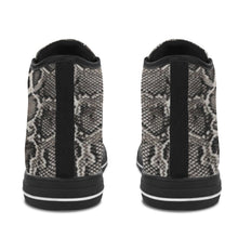 #Rossolini1# Snake Skin 2 Original Black Bottom Women's Shoes (Art)