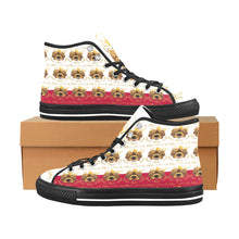 #Rossolini1# PACK White/Red Black Bottom Vancouver H Men's Canvas Shoes (1013-1)