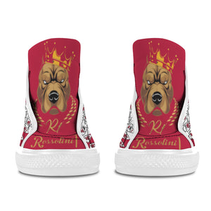 #Rossolini1# KC Team PAK White/Red White Bottom Vancouver H Men's Canvas Shoes (1013-1)
