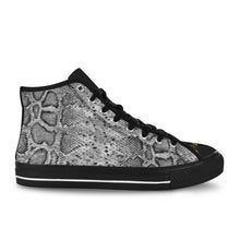 #Rossolini1# Snake Skin 1 Black Bottom Women's Shoes (Art)