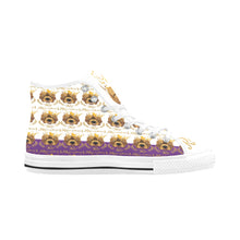 #Rossolini1# PAK White/Purple Vancouver H Men's Canvas Shoes (1013-1)