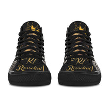 #Rossolini1# Snake Skin 2 Black Bottom Women's Shoes (Art)