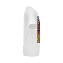 #Rossolini1# Playa Chiefs Stadium Background - White T-Shirt
