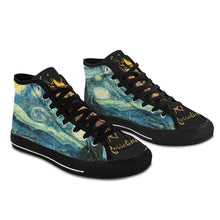 #Rossolini1# Starry 1889 Black Bottom  Men's Shoes (Art)